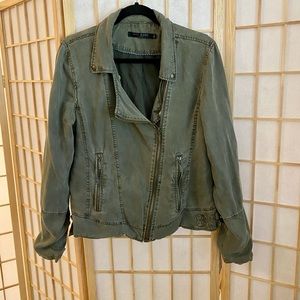 Max Jeans Moto Jacket Size L